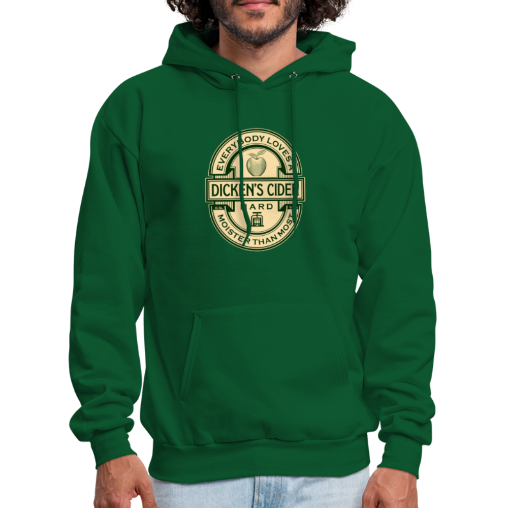 Dicken's Cider Hoodie - forest green