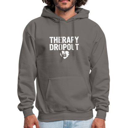 Therapy Dropout Hoodie - asphalt gray