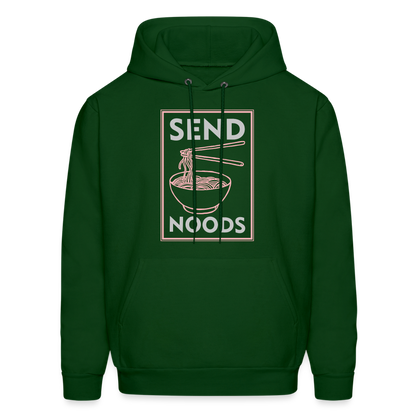 Send Noods Hoodie - forest green