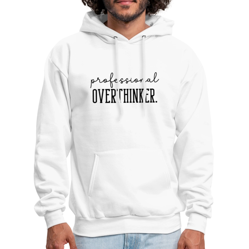 Professional Overthinker Hoodie - white