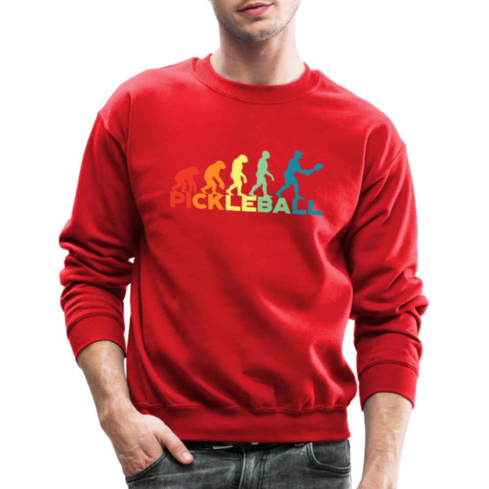 Pickleball Evolution Sweatshirt - red