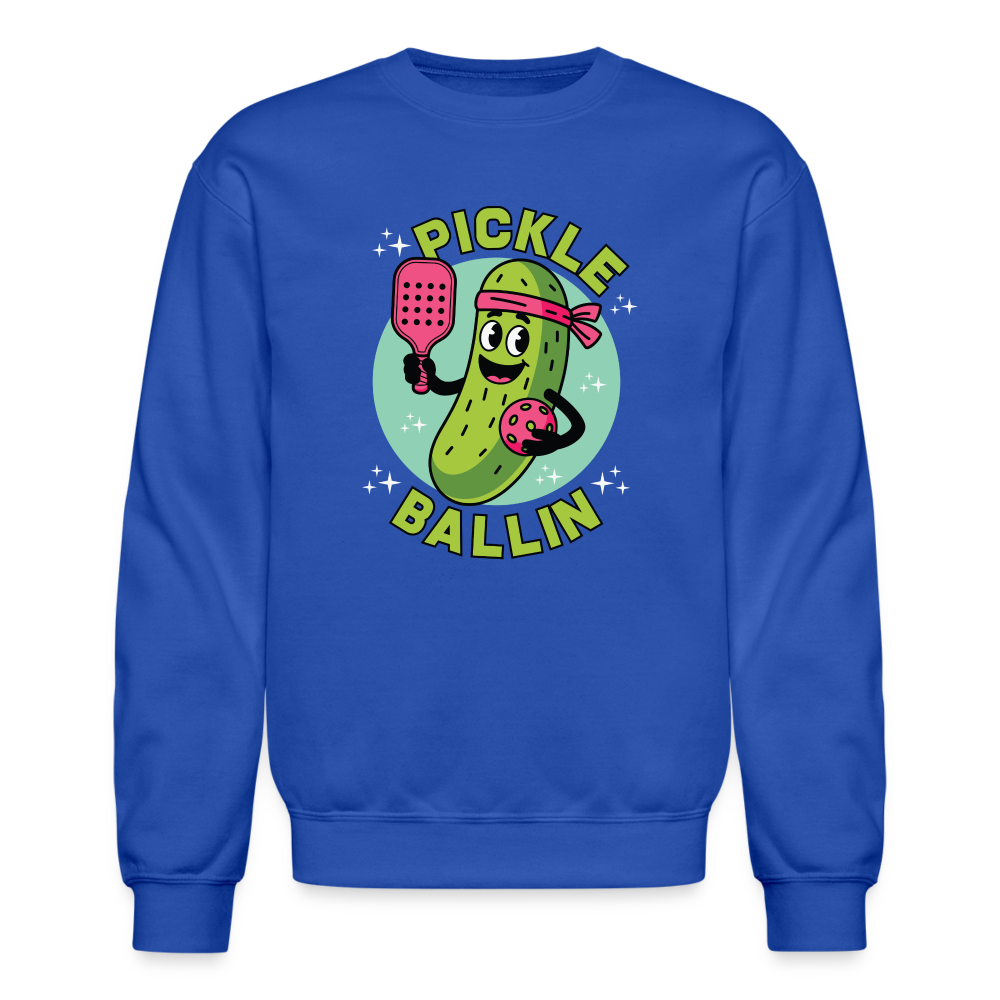 Pickle Ballin Sweatshirt - royal blue