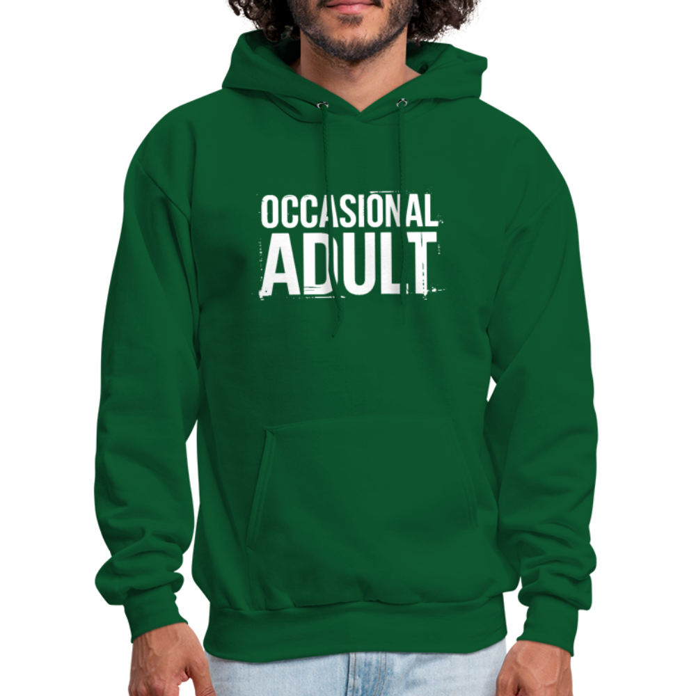 Occasional Adult Hoodie - forest green