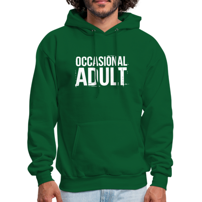 Occasional Adult Hoodie - forest green