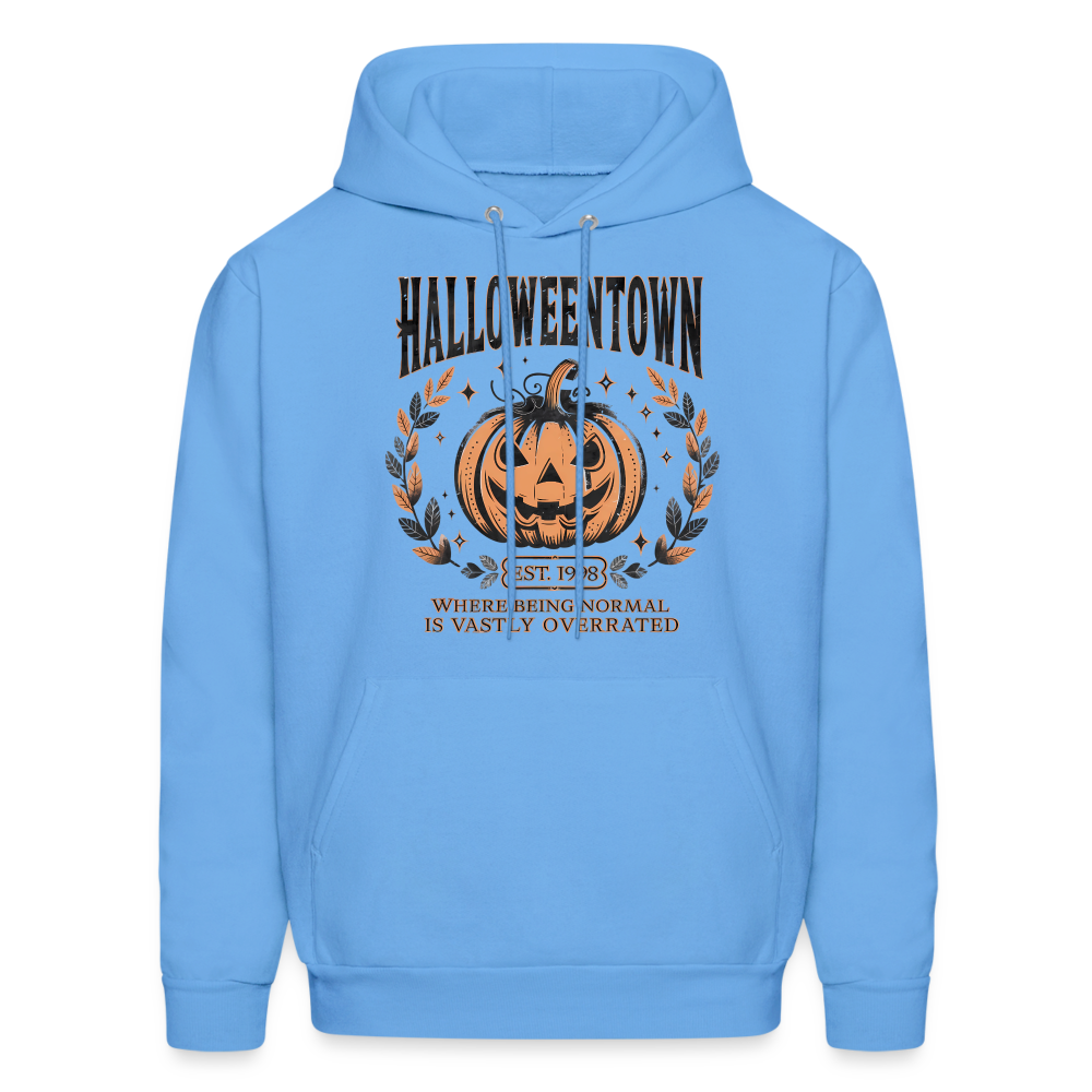 Halloweentown Hoodie (Where Normal is Overrated) - carolina blue