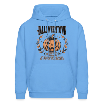 Halloweentown Hoodie (Where Normal is Overrated) - carolina blue