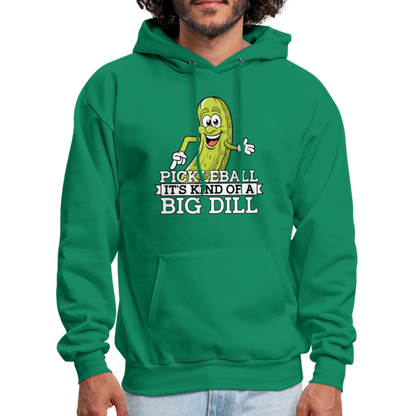 Pickleball It's Kind Of A Big Dill Hoodie - kelly green