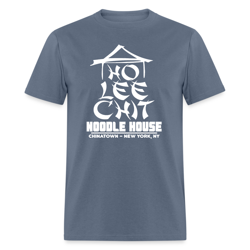 Ho Lee Chit Noodle House (Funny Wordplay) T-Shirt - denim