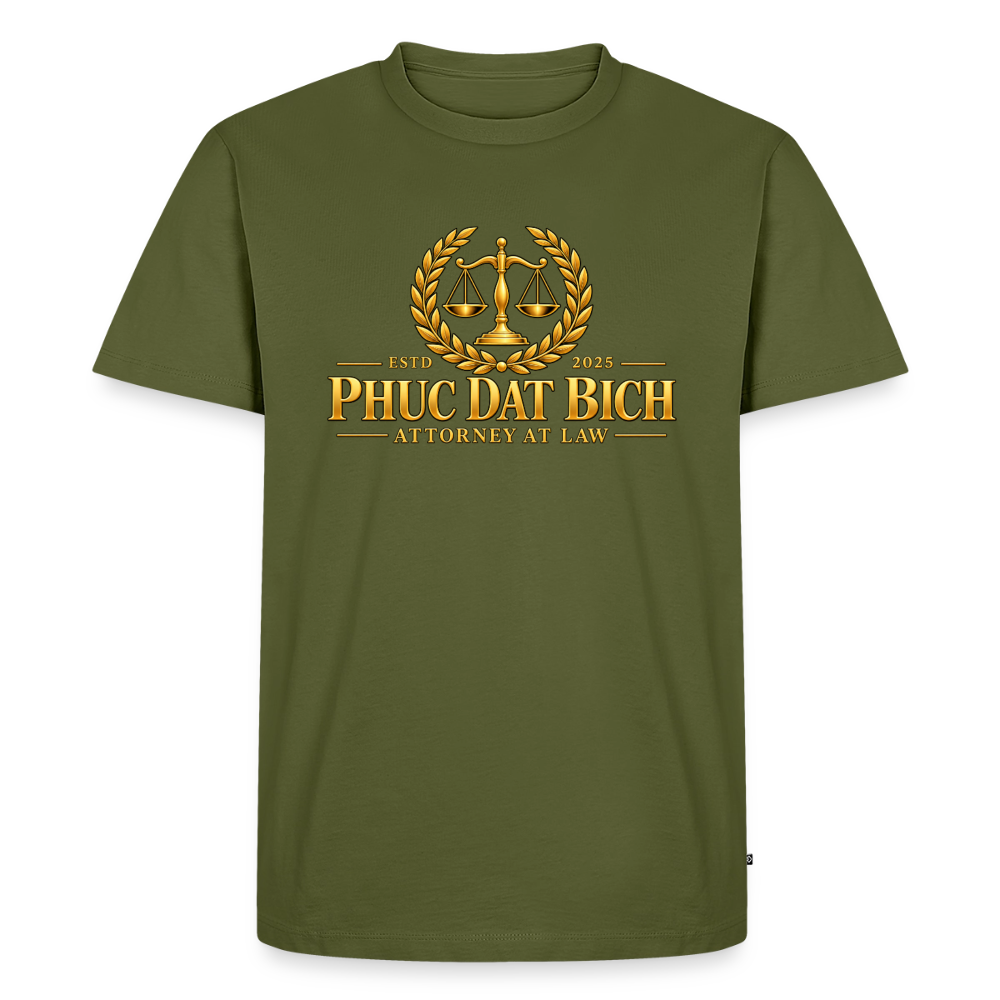 Phuc Dat Bich Attorney At Law Premium T-Shirt - khaki green 
