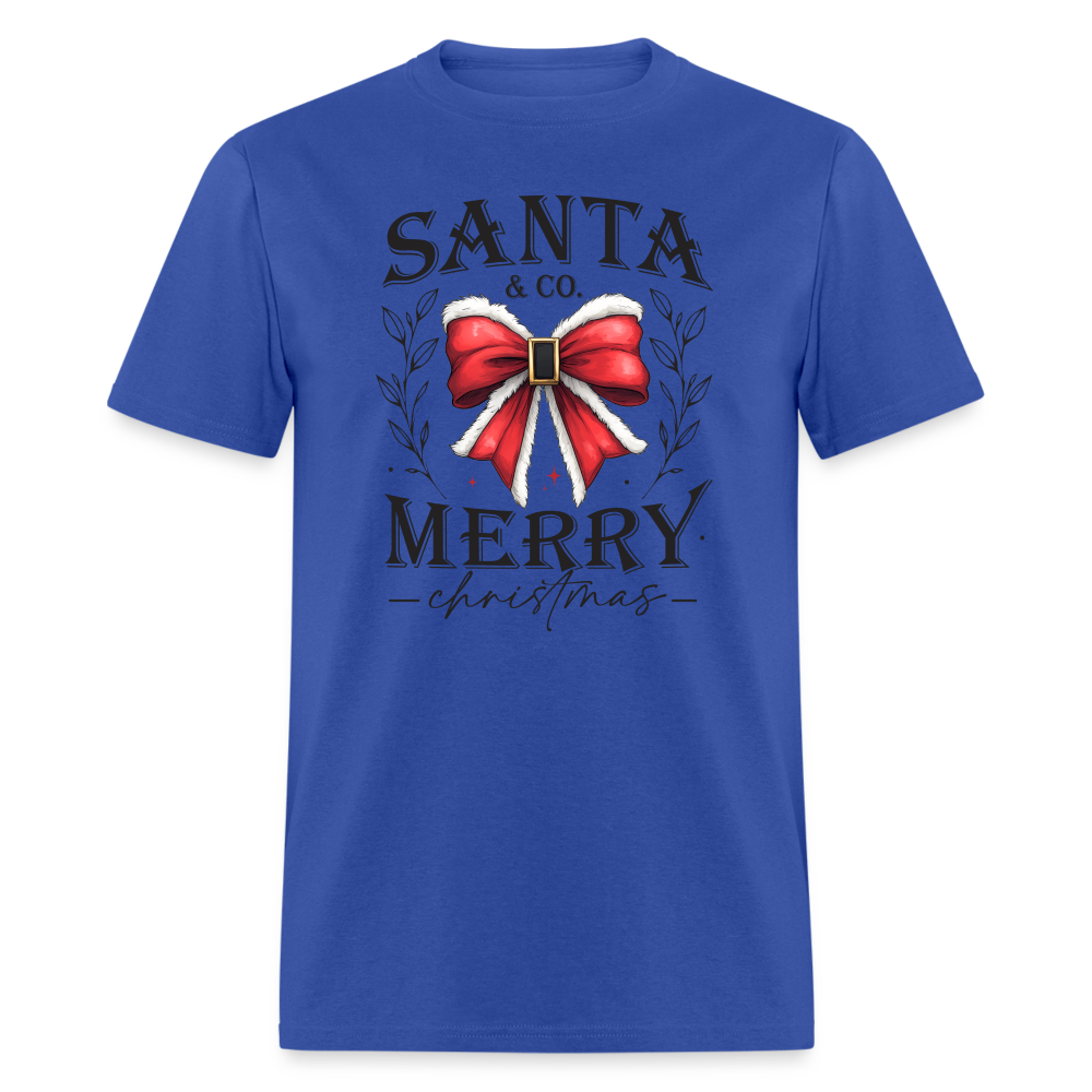 Merry Christmas Santa & Co T-Shirt - royal blue