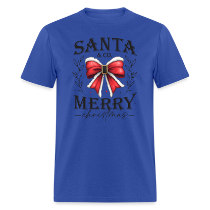 Merry Christmas Santa & Co T-Shirt - royal blue