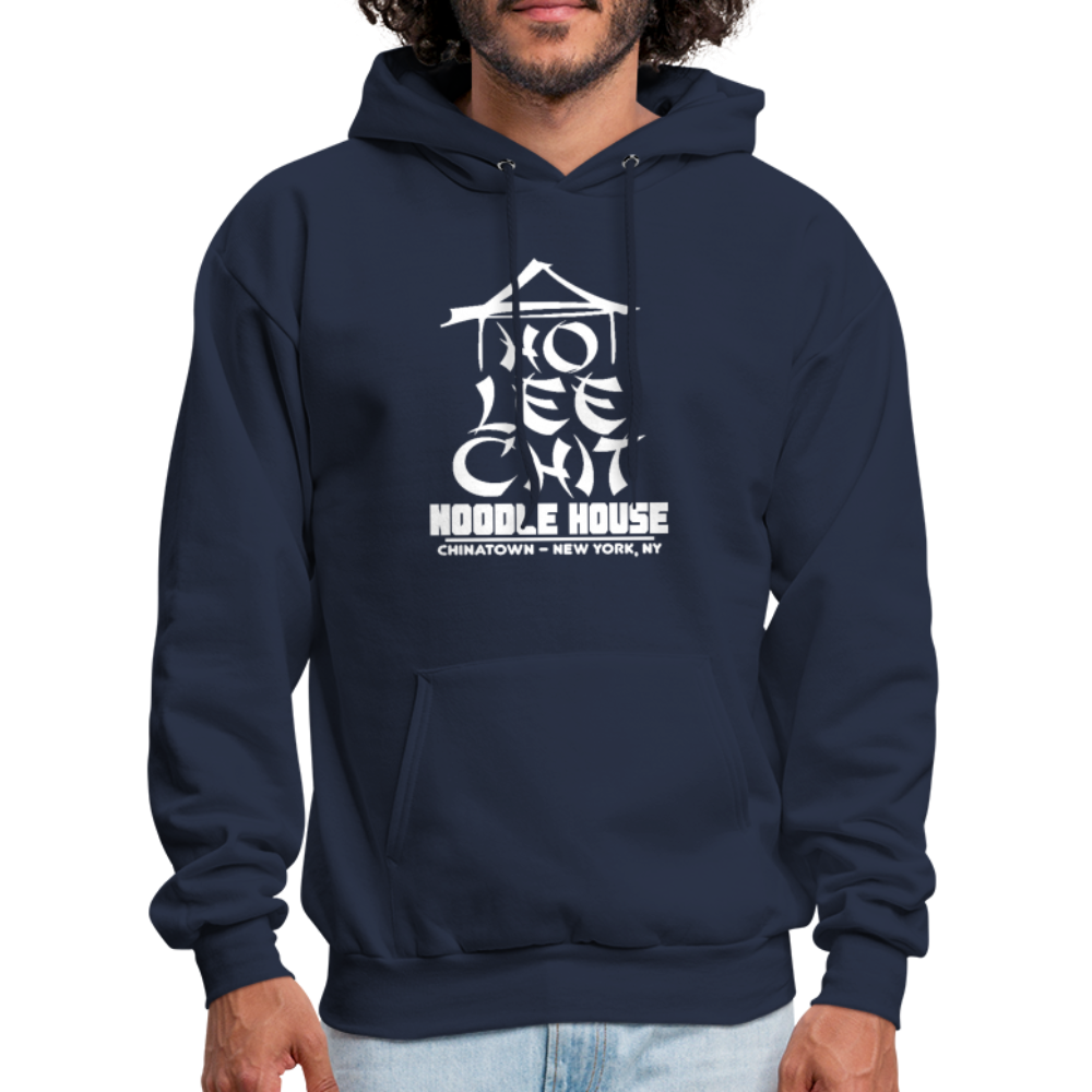 Ho Lee Chit Noodle House (Funny Wordplay) Hoodie - navy