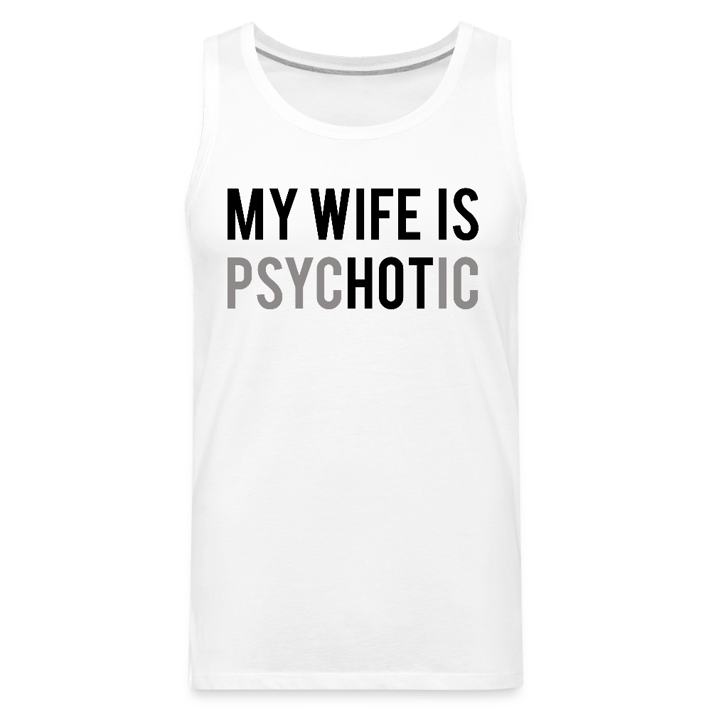 Men’s Premium Tank Top - white