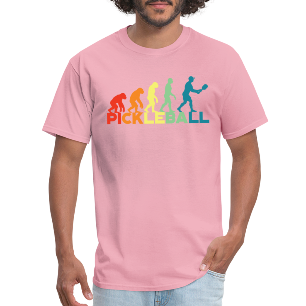 Pickleball Evolution T-Shirt - pink