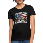 STRAIGHT PRIDE Women’s T-Shirt – Thank a Straight Person Today