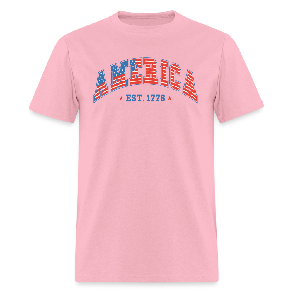 American 1776 T-Shirt - pink