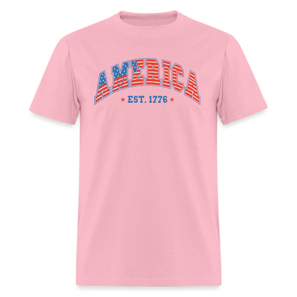 American 1776 T-Shirt - pink