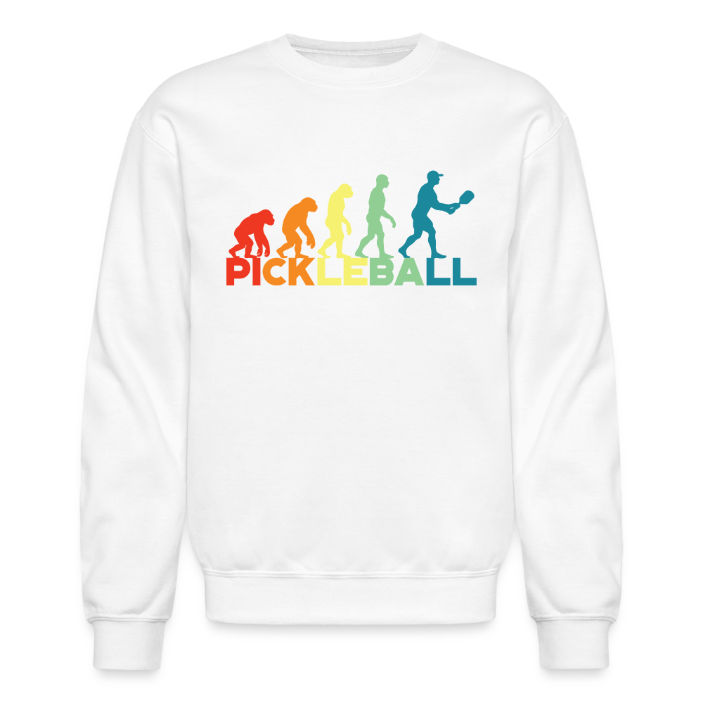 Pickleball Evolution Sweatshirt - white