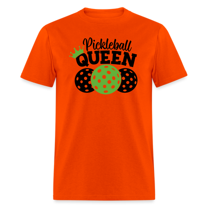 Pickleball Queen T-Shirt - orange