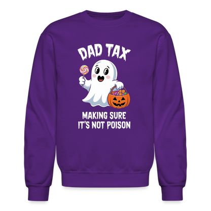 Dad Tax (Halloween) Sweatshirt - purple