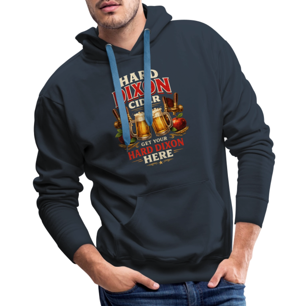 Hard Dixon Cider Funny Premium Hoodie (Funny Adult Humor) Color: Black