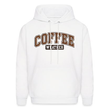 Coffee Weather Hoodie - white