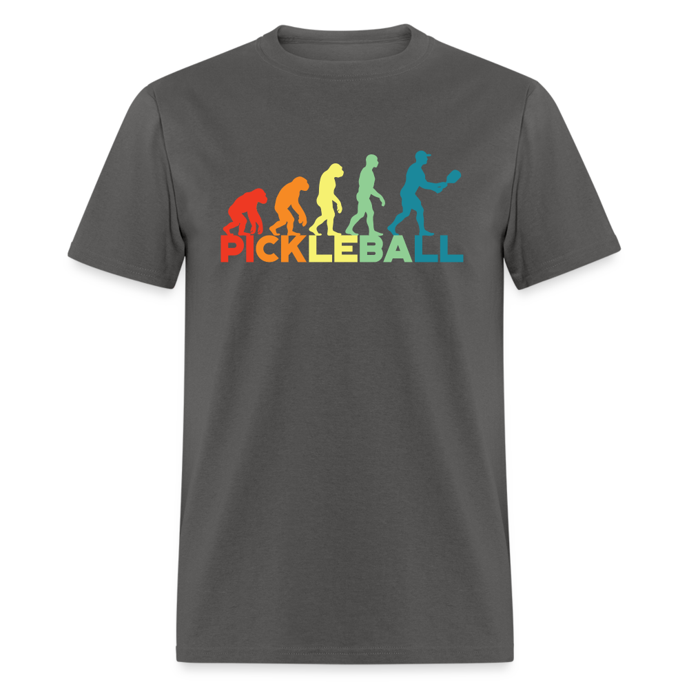 Pickleball Evolution T-Shirt - charcoal