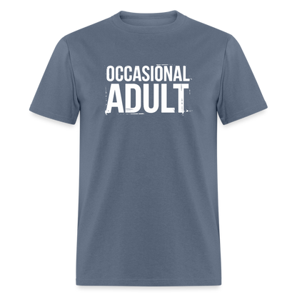 Occasional Adult T-Shirt - denim