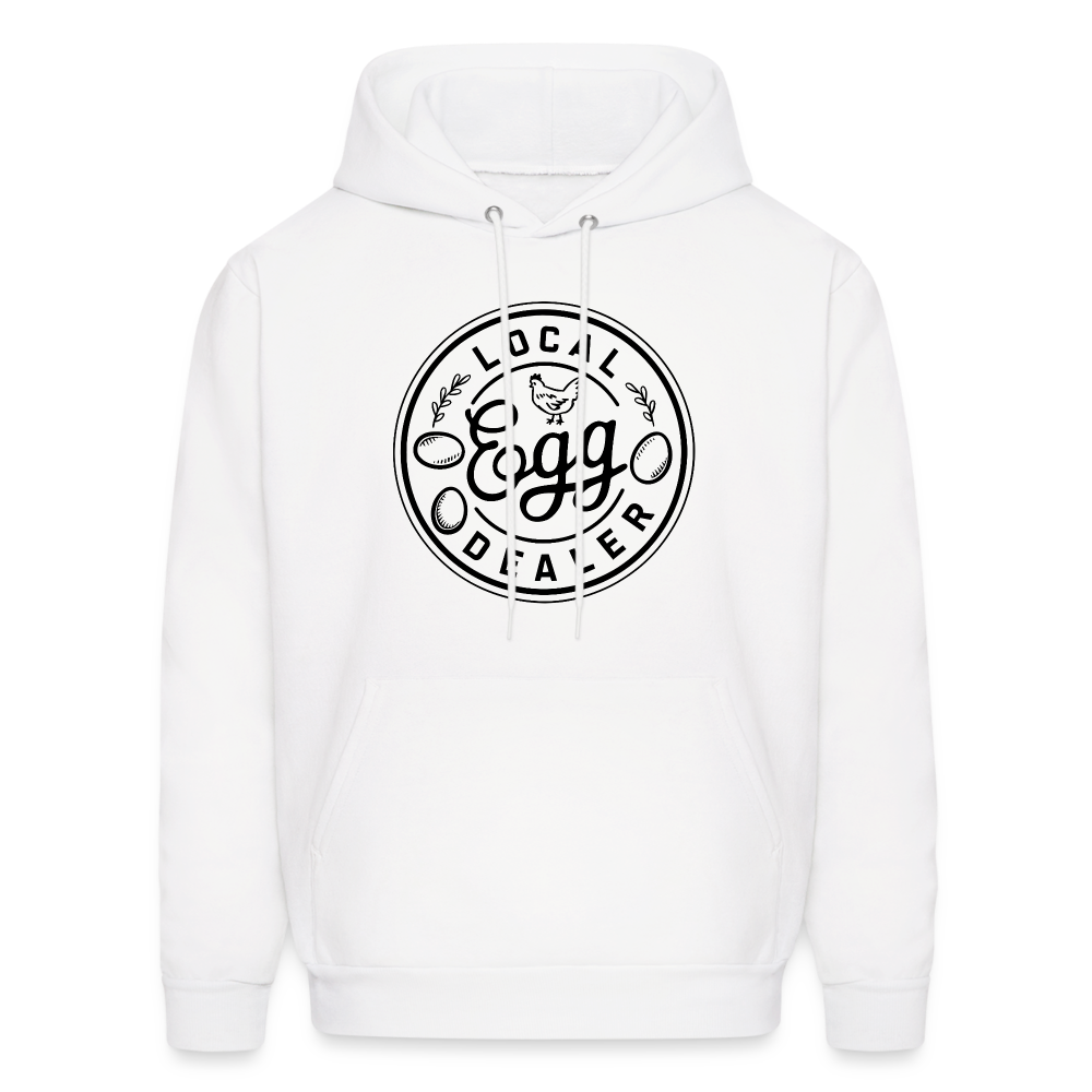 Local Egg Dealer Hoodie - white