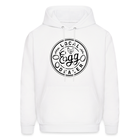 Local Egg Dealer Hoodie - white