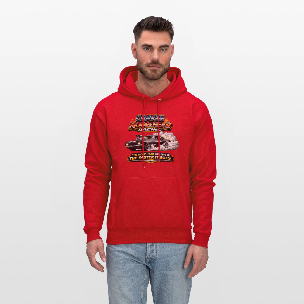 Craven Moorehead Racing Hoodie Color: Heather Gray