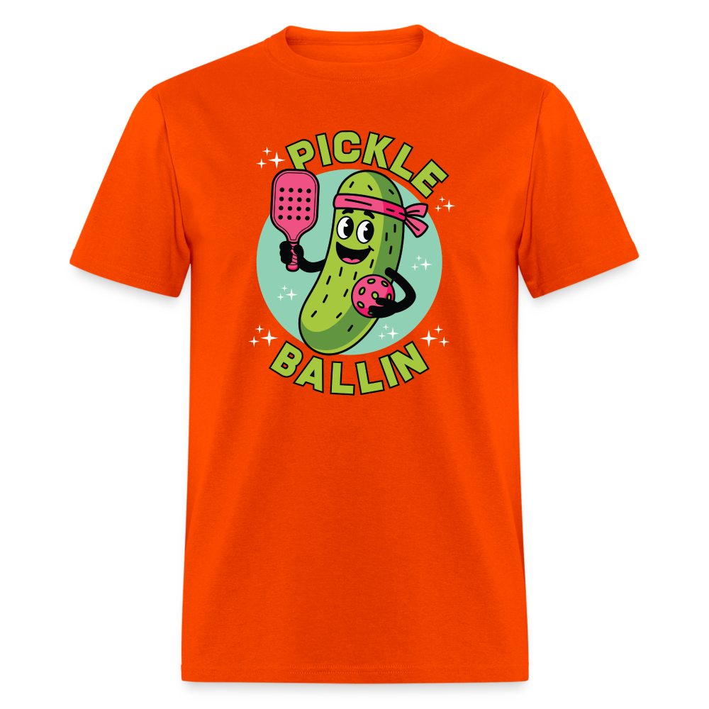 Pickle Ballin T-Shirt - orange