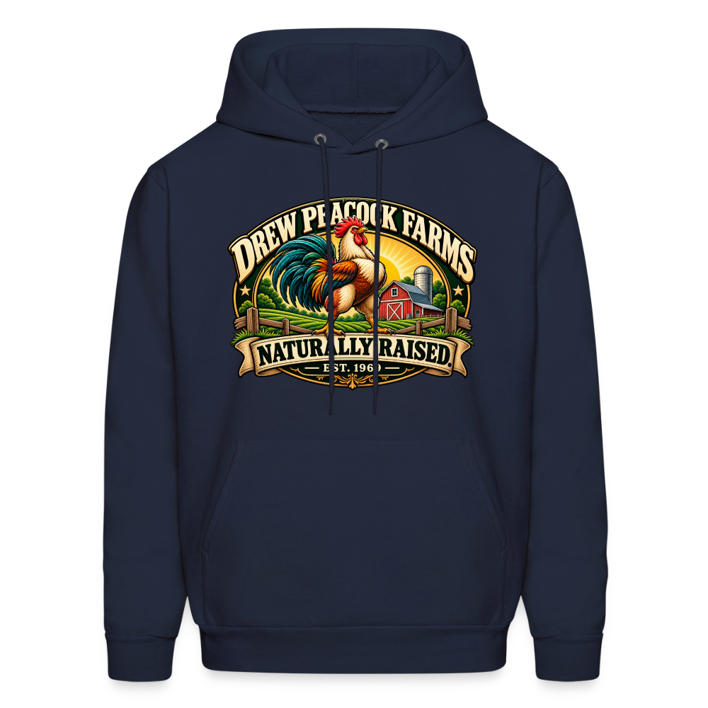 Drew Peacock Farms Hoodie - navy