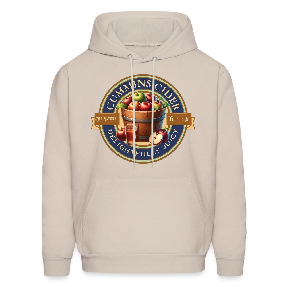 Cummins Cider (Funny Adult Humor) Hoodie - Sand