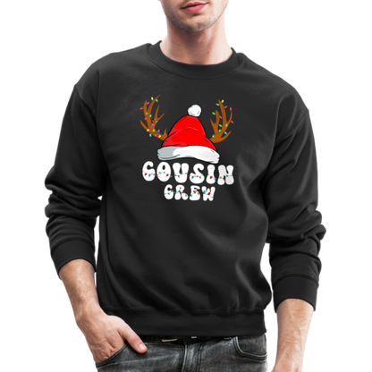 Cousin Crew Christmas Sweatshirt - black