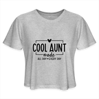 Cool Aunt Mode Women's Cropped T-Shirt