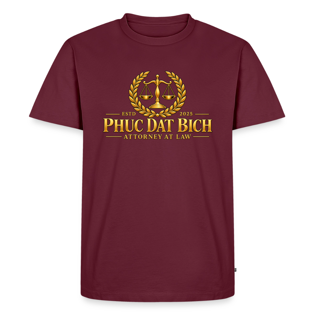 Phuc Dat Bich Attorney At Law Premium T-Shirt - burgundy