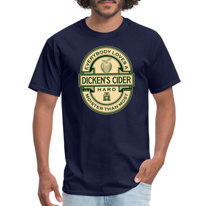 Dicken's Cider T-Shirt - navy