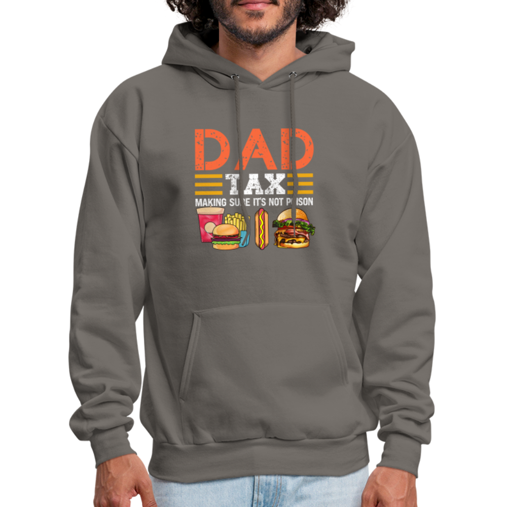 Dad Tax (Making Sure It's Not Poison) Hoodie - asphalt gray