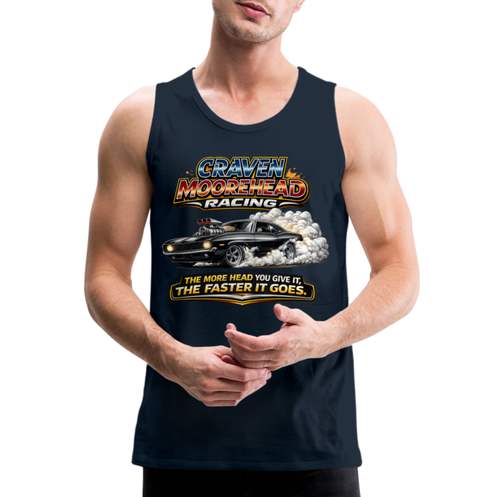 Craven Moorehead Racing Tank Top Color: White