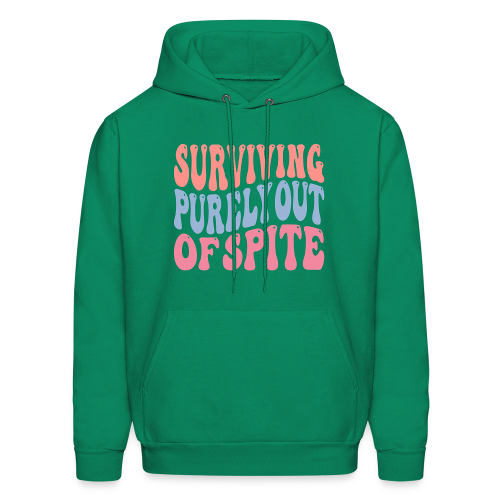 Surviving Purely Out Of Spite Hoodie - kelly green