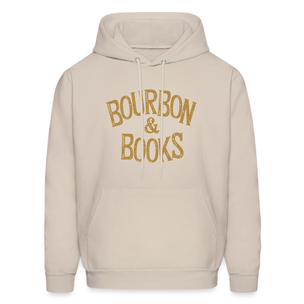 Bourbon & Books Hoodie - Sand