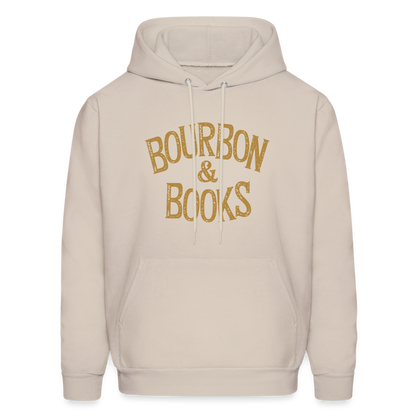 Bourbon & Books Hoodie - Sand