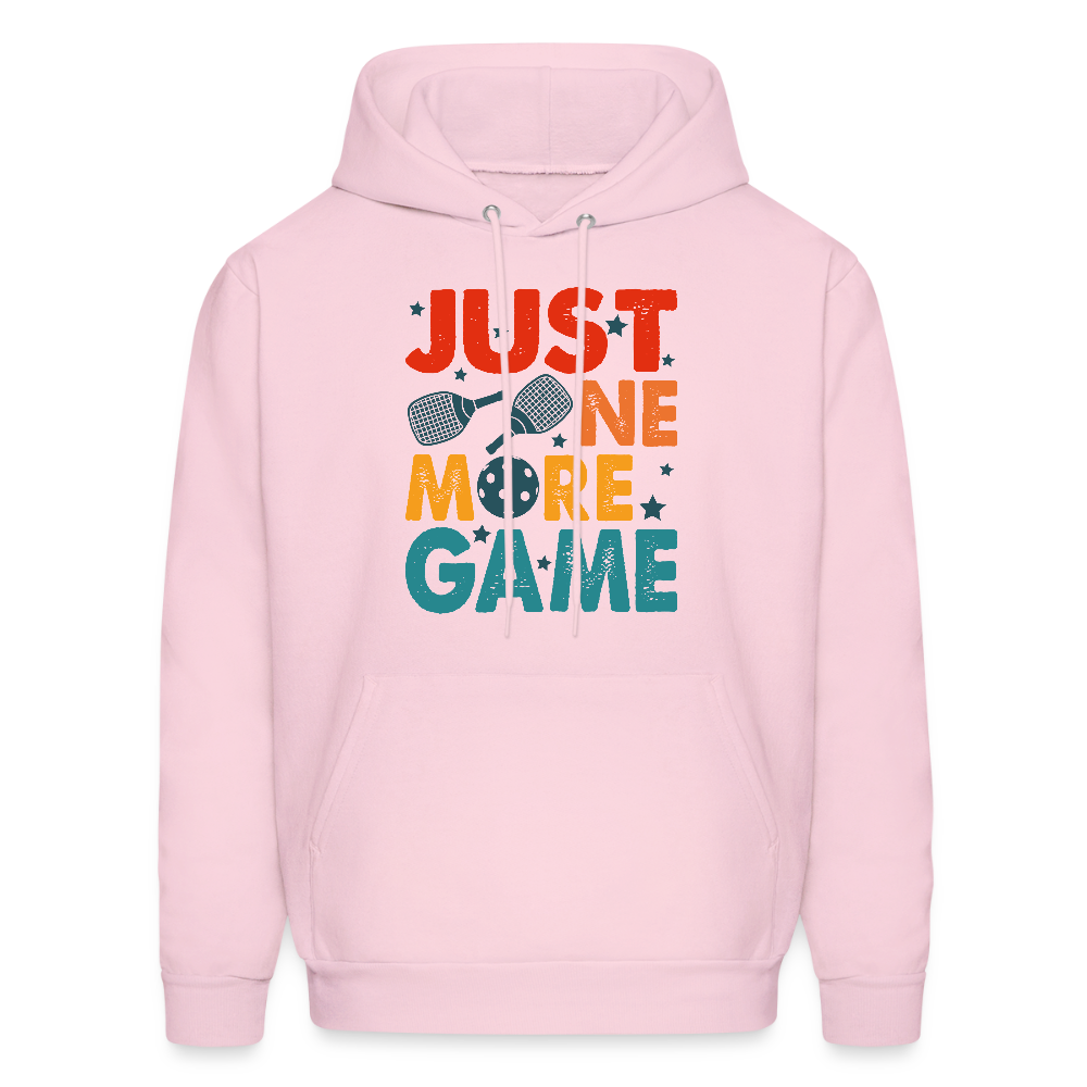 Just One More Game (Pickleball) Hoodie - pale pink