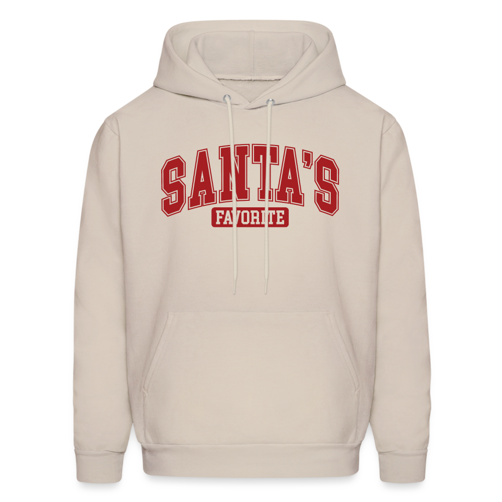 Santa's Favorite Hoodie - Sand