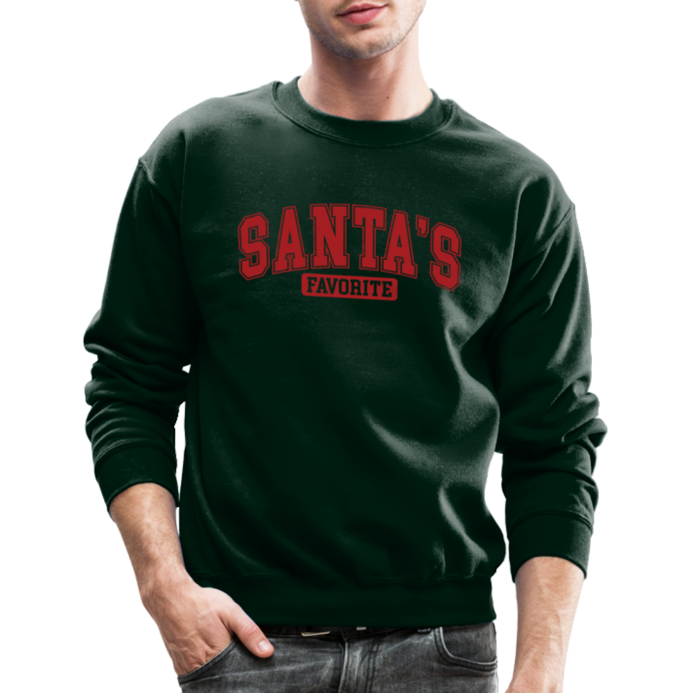 Santa's Favorite Sweatshirt - forest green