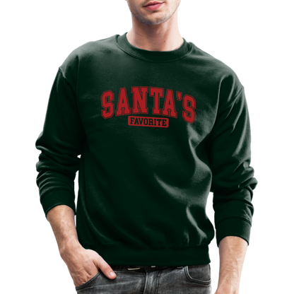 Santa's Favorite Sweatshirt - forest green