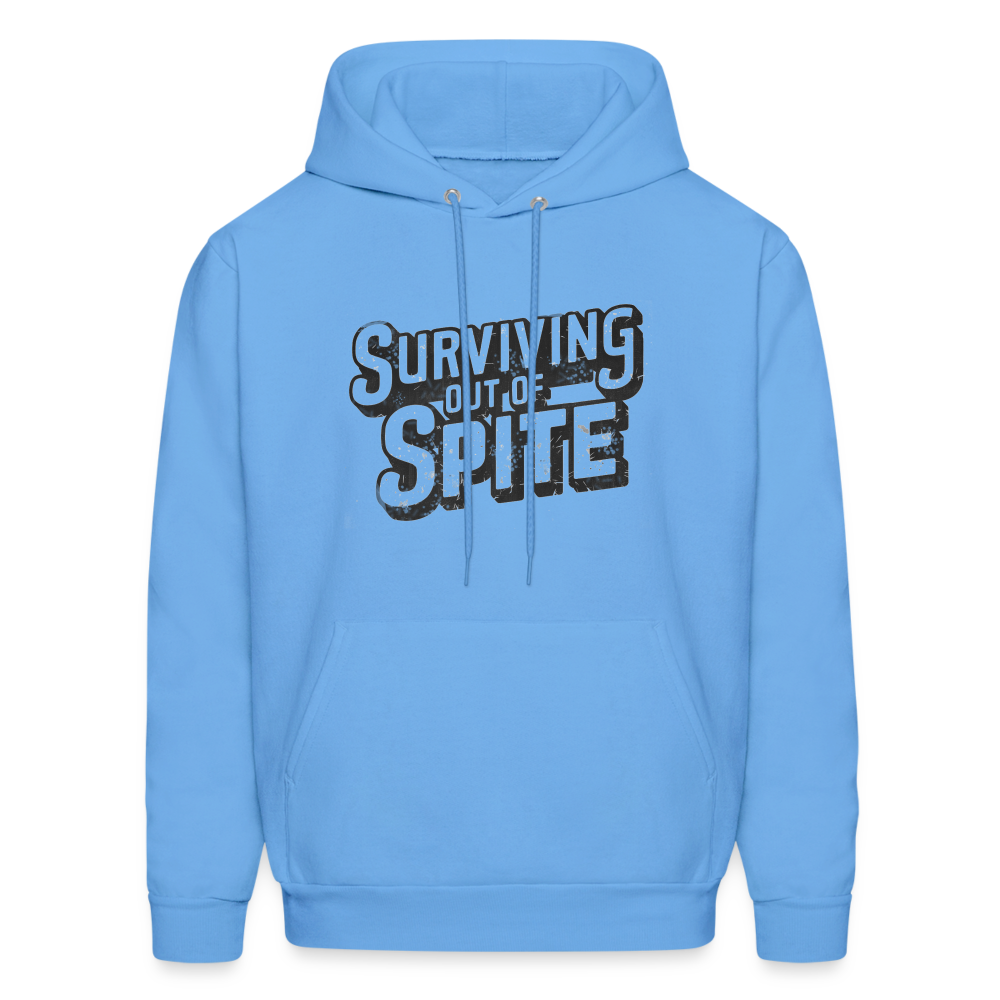 Surviving Out Of Spite Hoodie - carolina blue