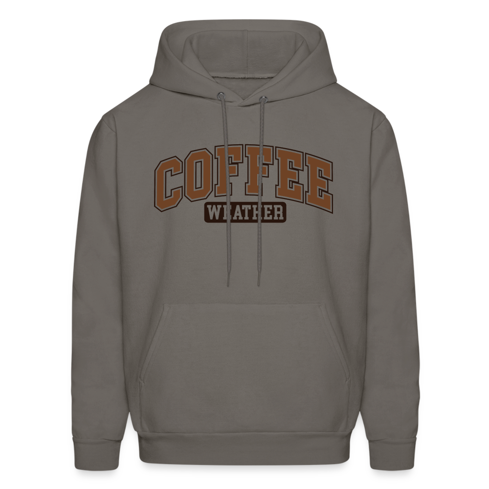 Coffee Weather Hoodie - asphalt gray