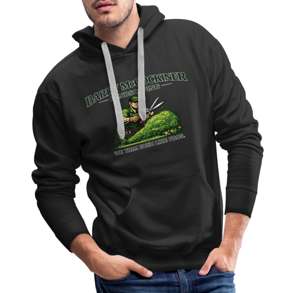 Barry McCockiner Landscaping Funny Hoodie Color: Heather Grey